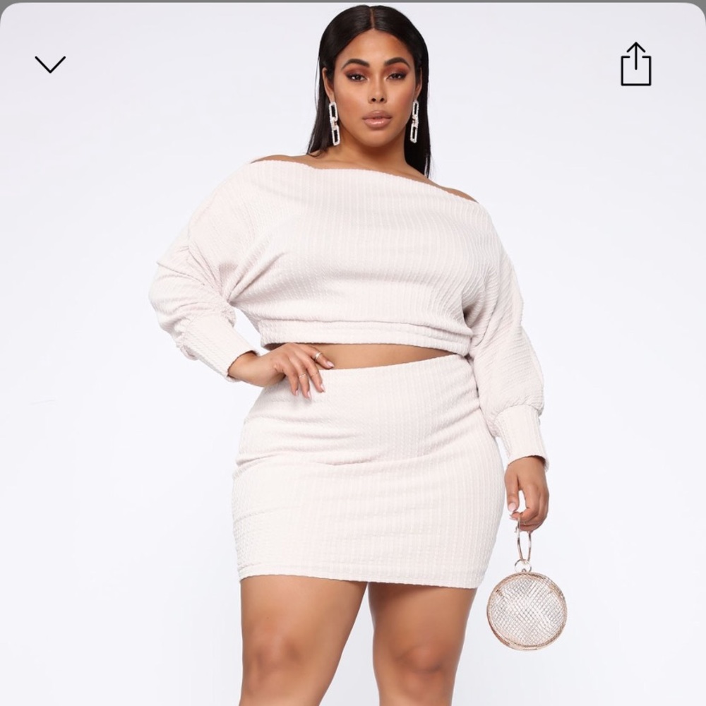 Fashion nova plus size set